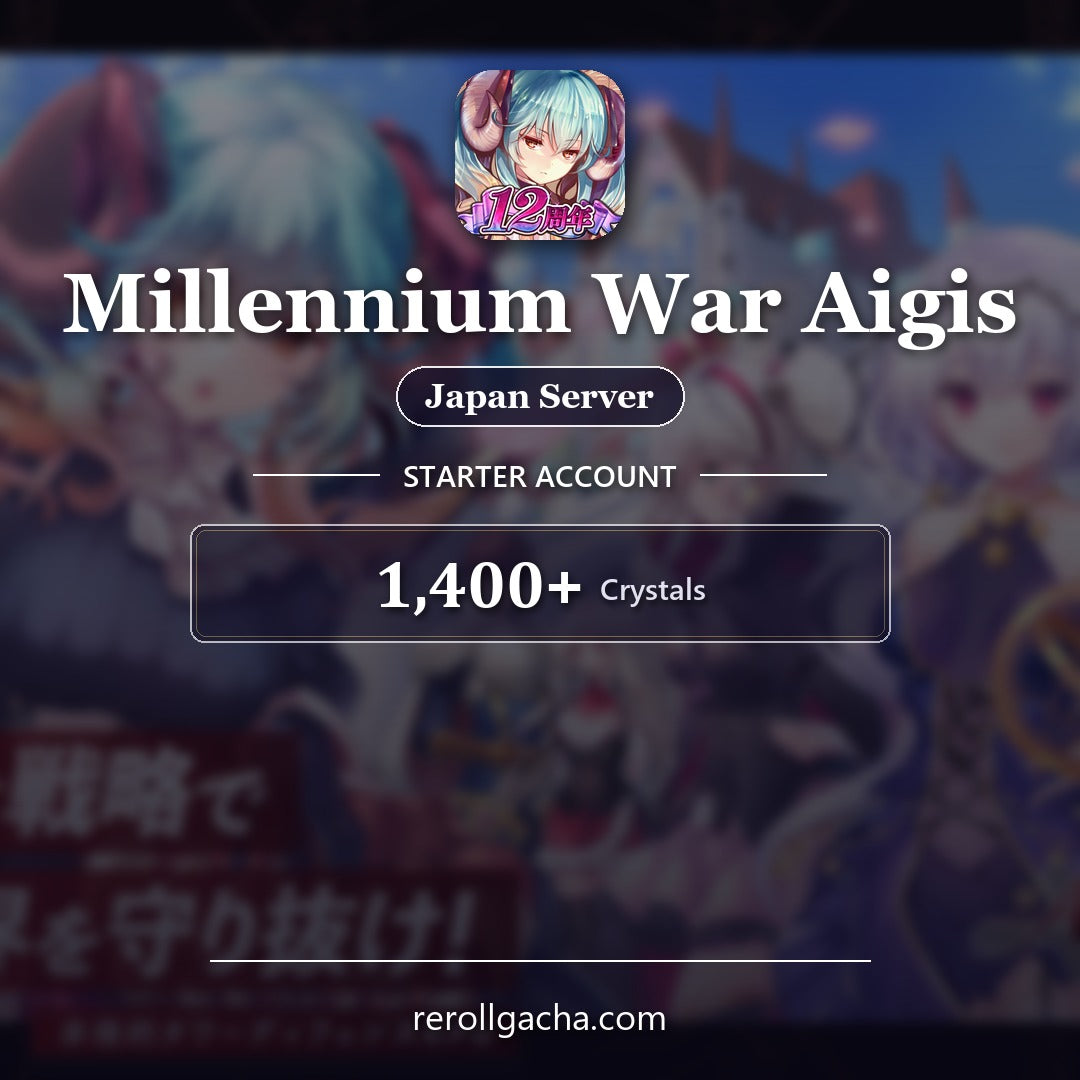 Millennium War Aigis — Starter Account [Japan]