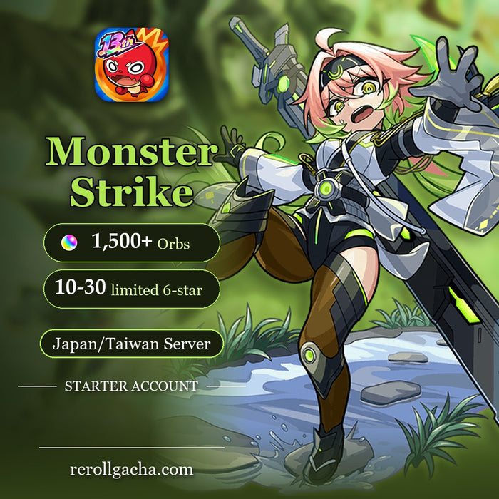 Monster Strike — Starter Account [Japan / Taiwan]