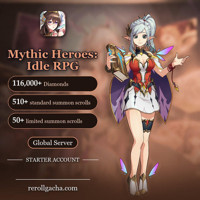 Mythic Heroes: Idle RPG — Compte de départ [Global]
