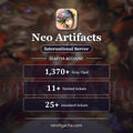Neo Artifacts — Conta inicial [Internacional]