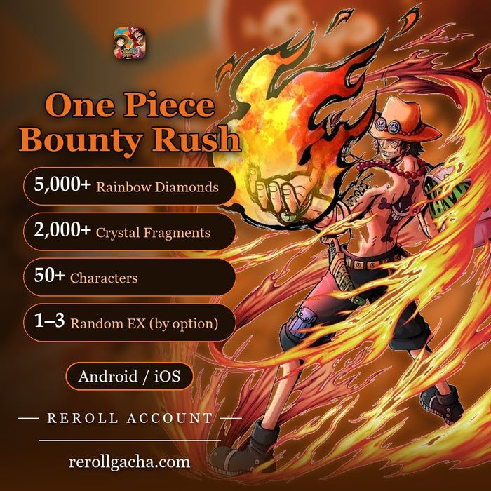 One Piece Bounty Rush — Conta reroll [Android / iOS]