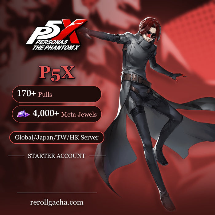 Persona5: The Phantom X — Starter Account [Global / Japan / TW/HK]