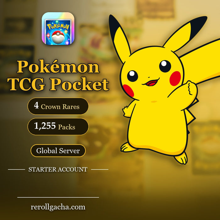 Pokémon TCG Pocket — Crown Rare Account