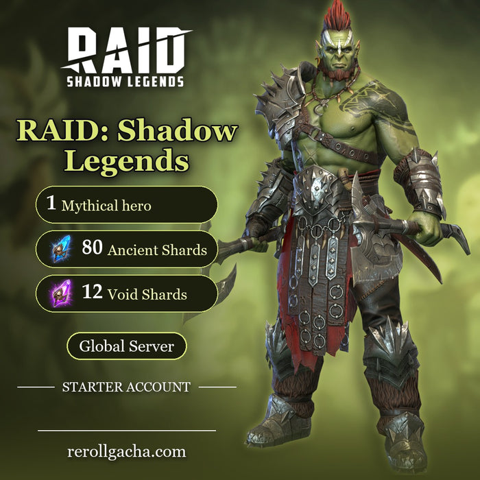 RAID: Shadow Legends — Mythical Hero Account