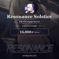 Resonance Solstice — Starter Account [HK/TW / Japan]