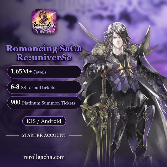 Romancing SaGa Re:univerSe — Starter Account [iOS / Android]