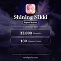 Shining Nikki — Conta inicial [Japão]
