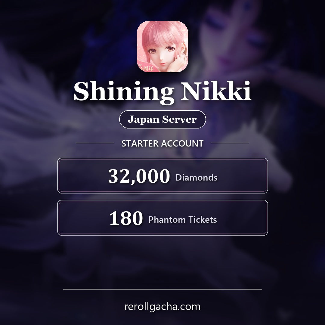 Shining Nikki — Conta inicial [Japão]