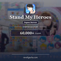 Stand My Heroes — Conta inicial [Japão]
