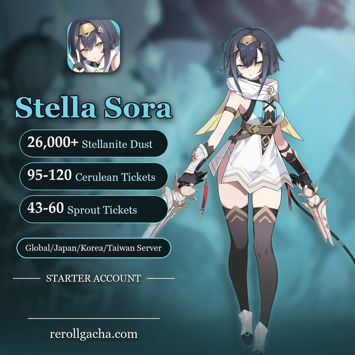 Stella Sora — Starter Account [Global / Japan / Korea / Taiwan]
