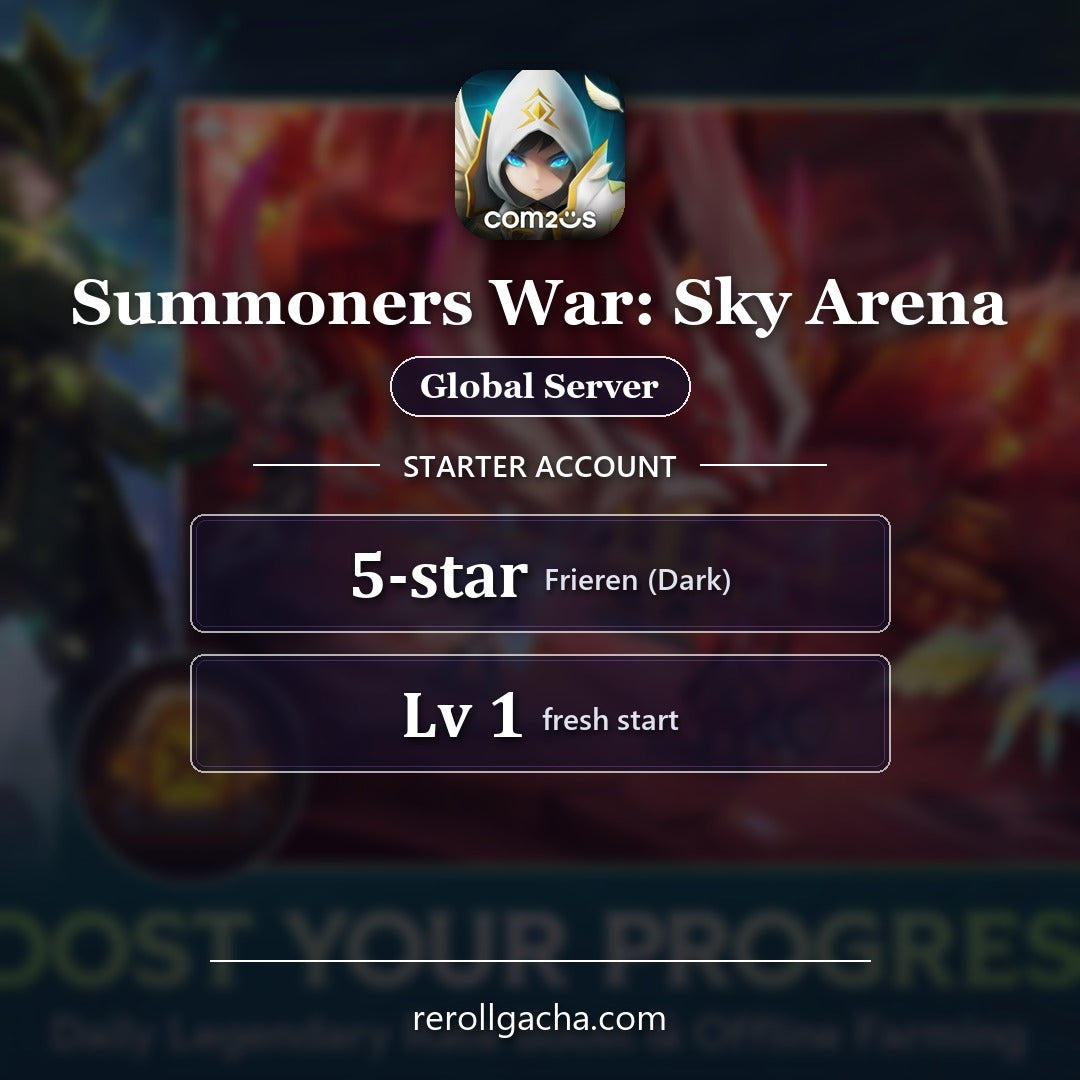 Summoners War: Sky Arena — Conta inicial [Global]