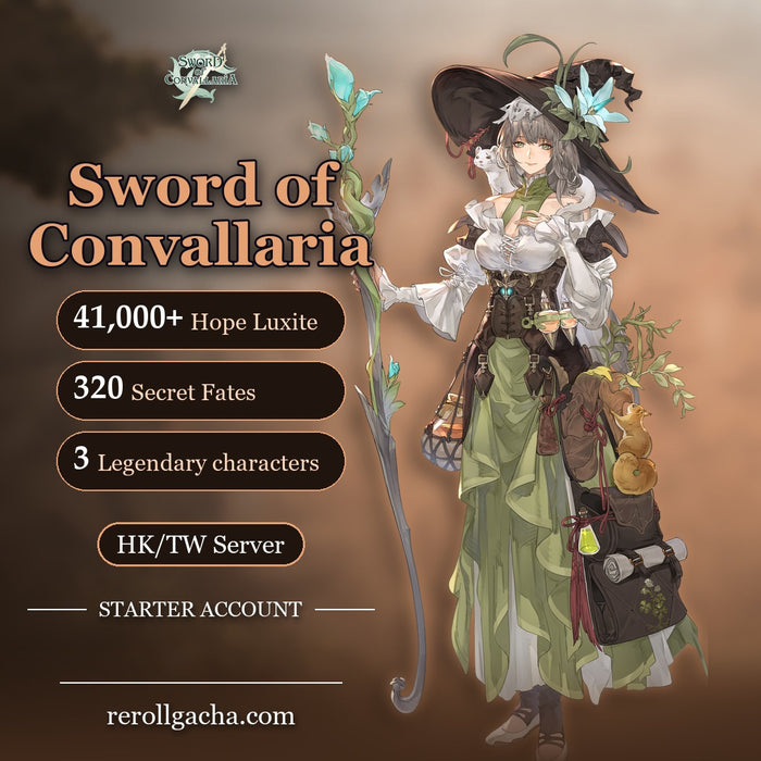 Sword of Convallaria — Starter Account [HK/TW]