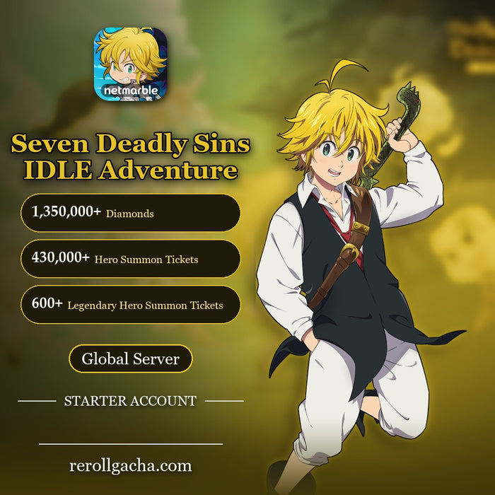 The Seven Deadly Sins: IDLE Adventure — Compte de départ [Global]