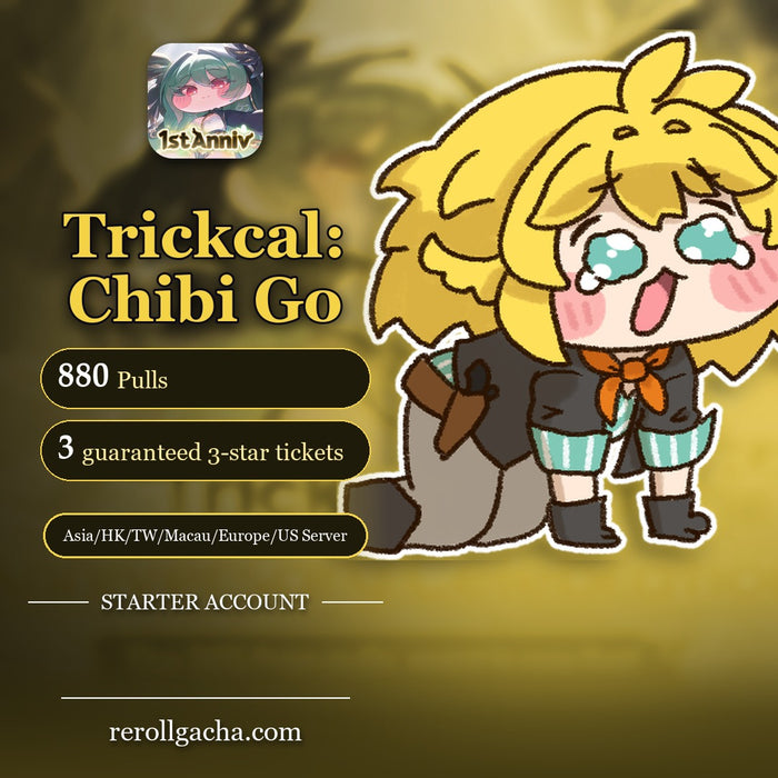 Trickcal: Chibi Go — Starter Account [Asia / HK/TW/Macau / Europe/US]