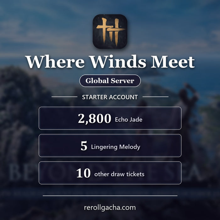 Where Winds Meet — Cuenta de inicio [Global]