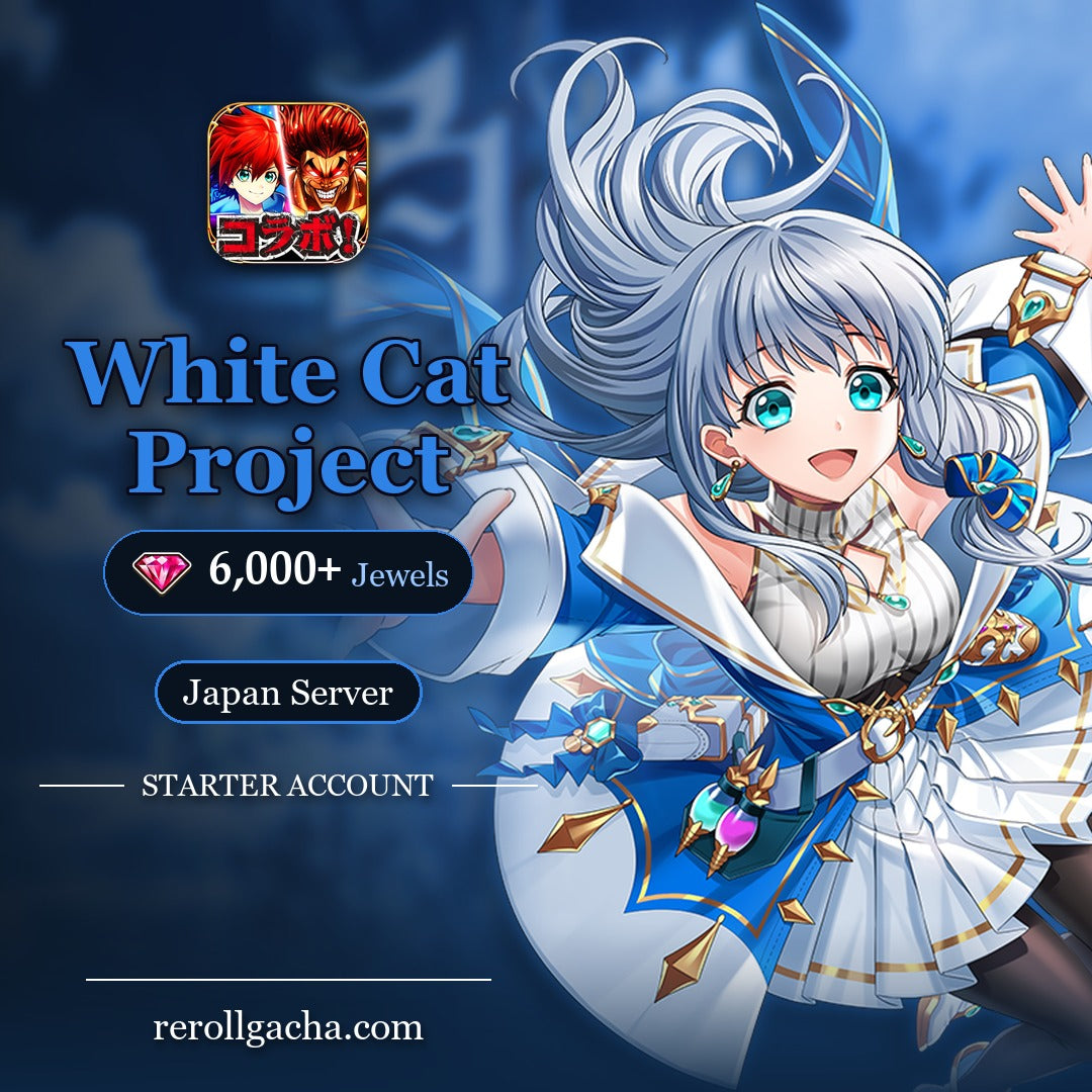 White Cat Project — Starter Account [Japan]: 6,000+ Jewels